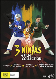 3 Ninjas Collection - 4-DVD Set (DVD)